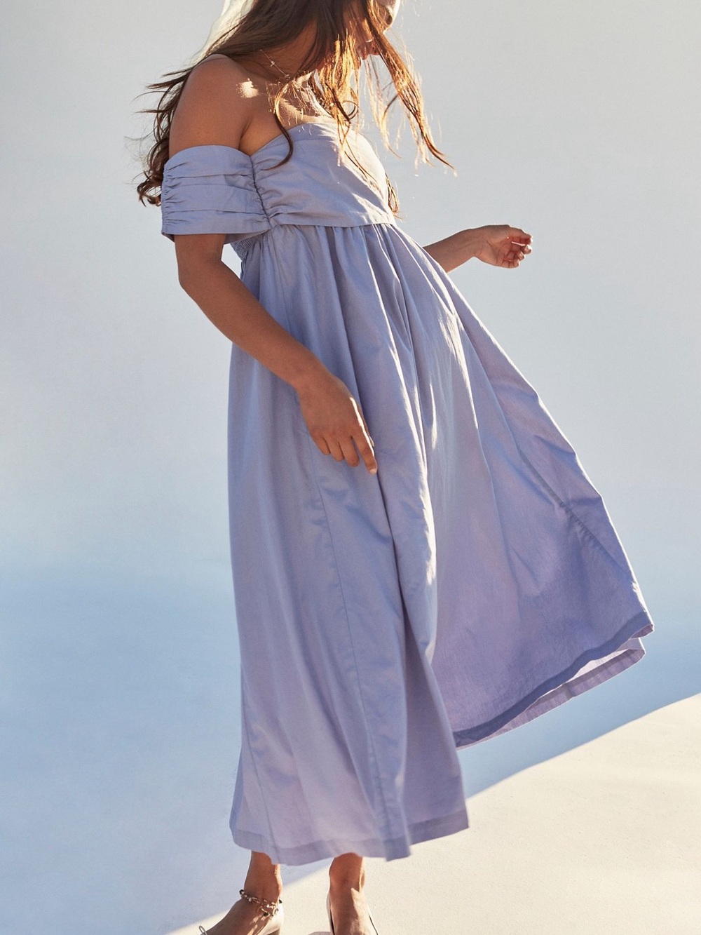 Free People Dance It Away Midi Dress